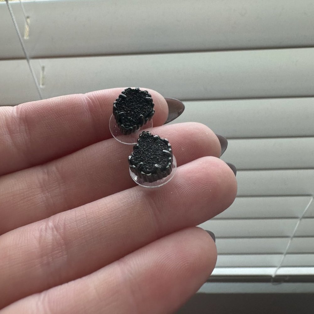 Black Kendra Scott Stud Earrings
